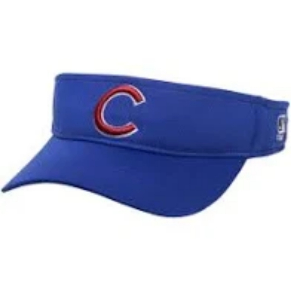 Chicago Cubs Outdoor Cap Co MLB-185 Team Visor - Picture 1 of 8
